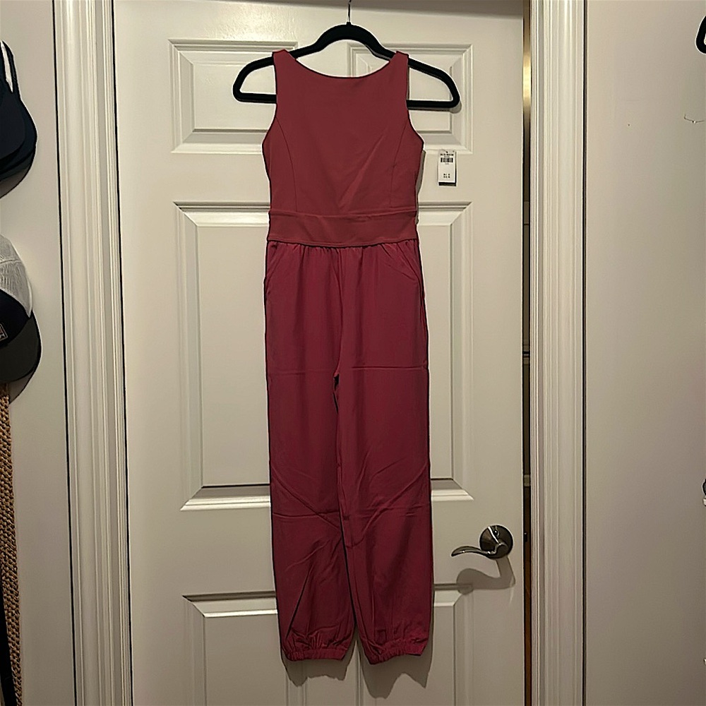 Abercrombie kids mixed media romper